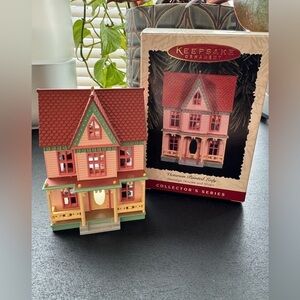 Victorian Painted Lady Dollhouse Ornament
